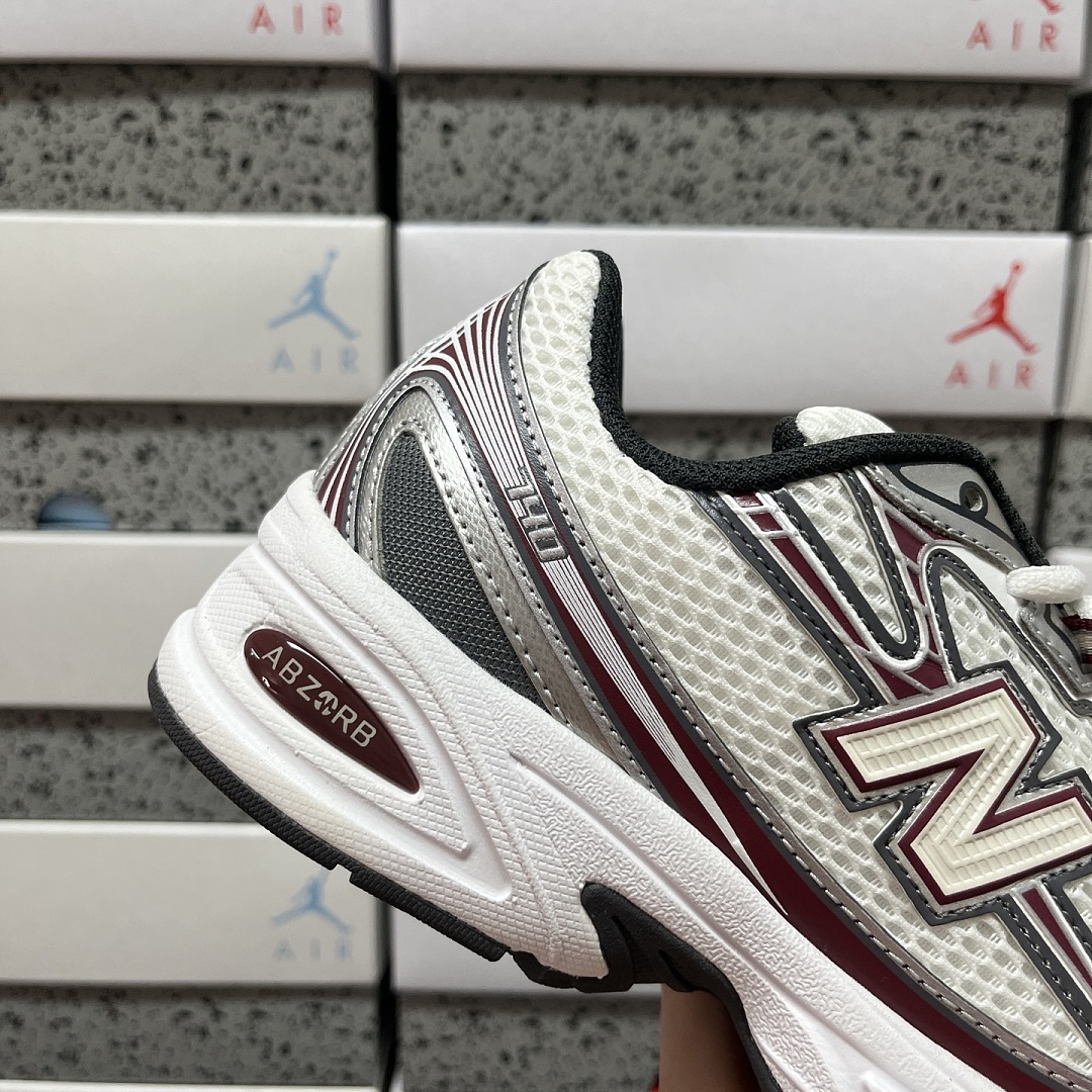 New Balance 740V2 Mercury Red Castlerock - Image 8