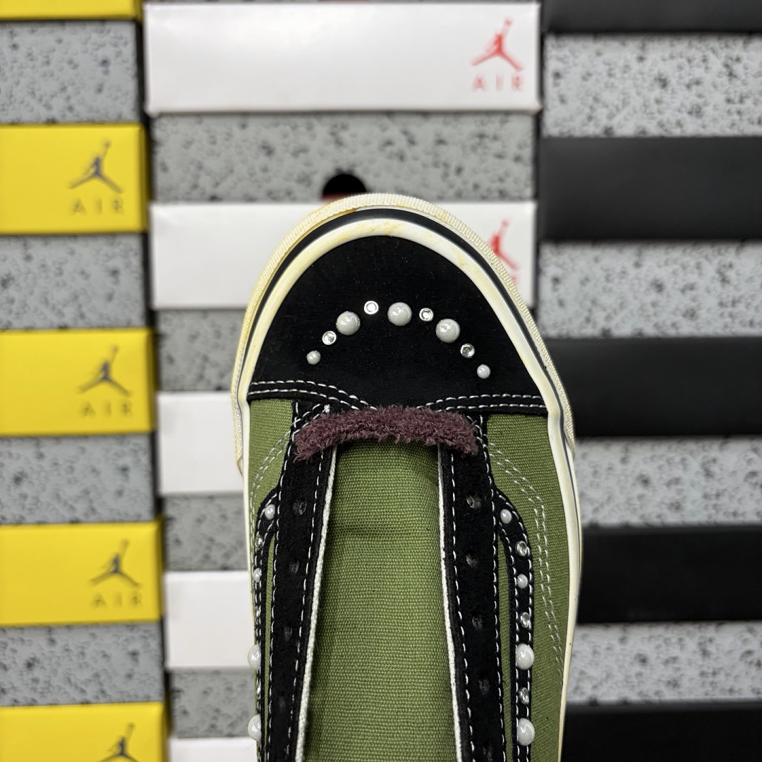 Vans OTW Old Skool Reissue 36 Satoshi Nakamoto Pearlized Army V - Image 4