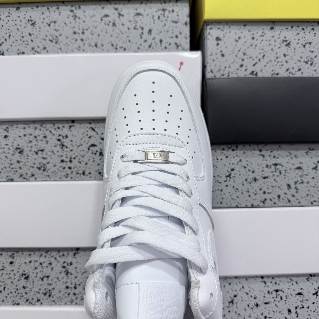Nike Air Force 1 Low '07 (White) - Image 10
