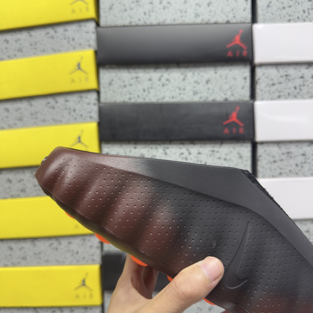 Nike Mind 001 Flyknit Slide Bronze Eclipse Total (Orange) - Image 3