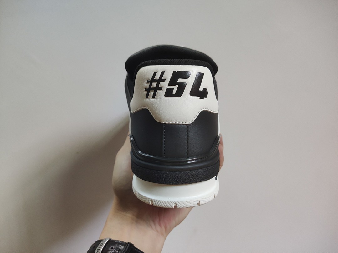 Louis Vuitton LV Trainer (Black Grey White) - Image 9