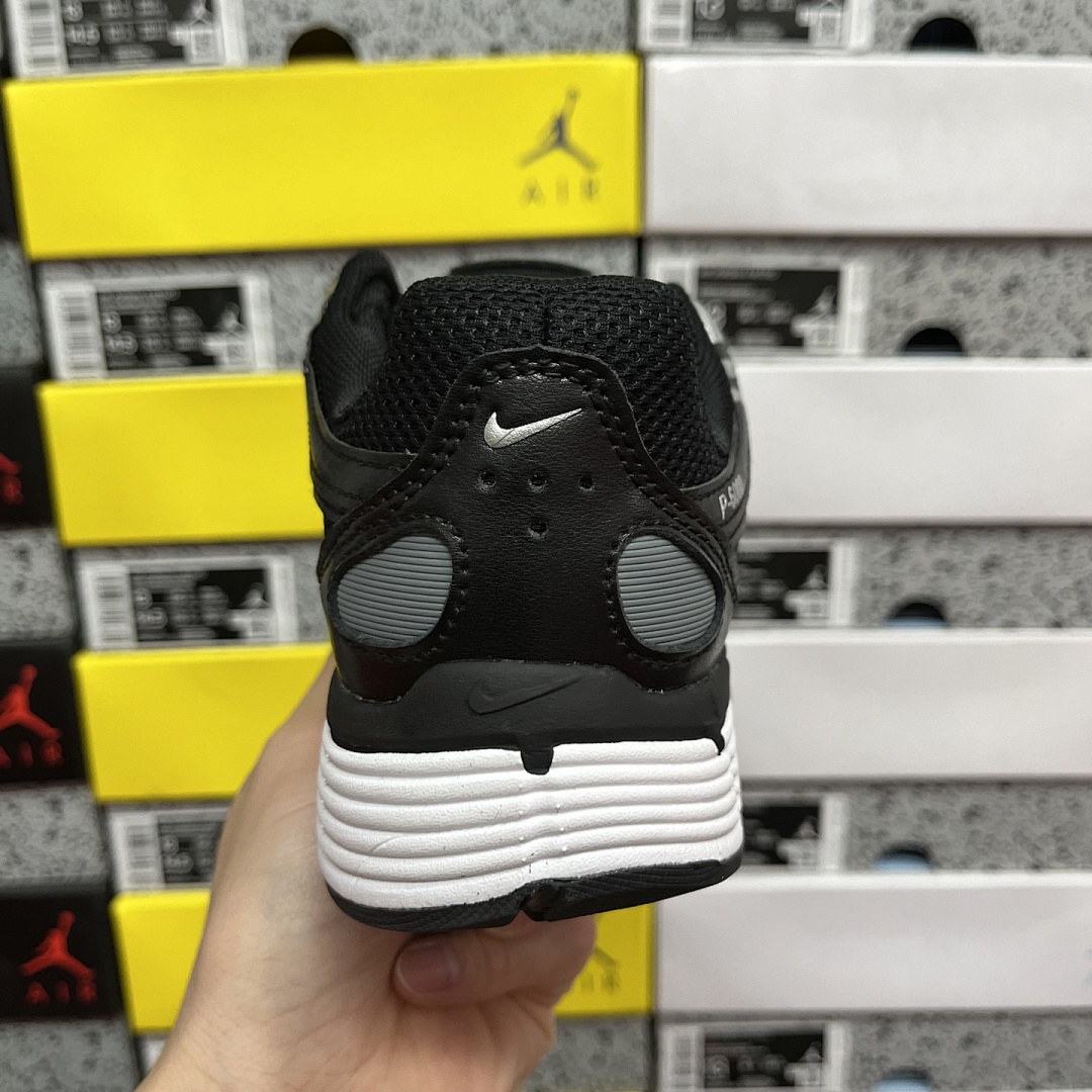 Nike P-6000 (Black White Metallic Silver) - Image 7