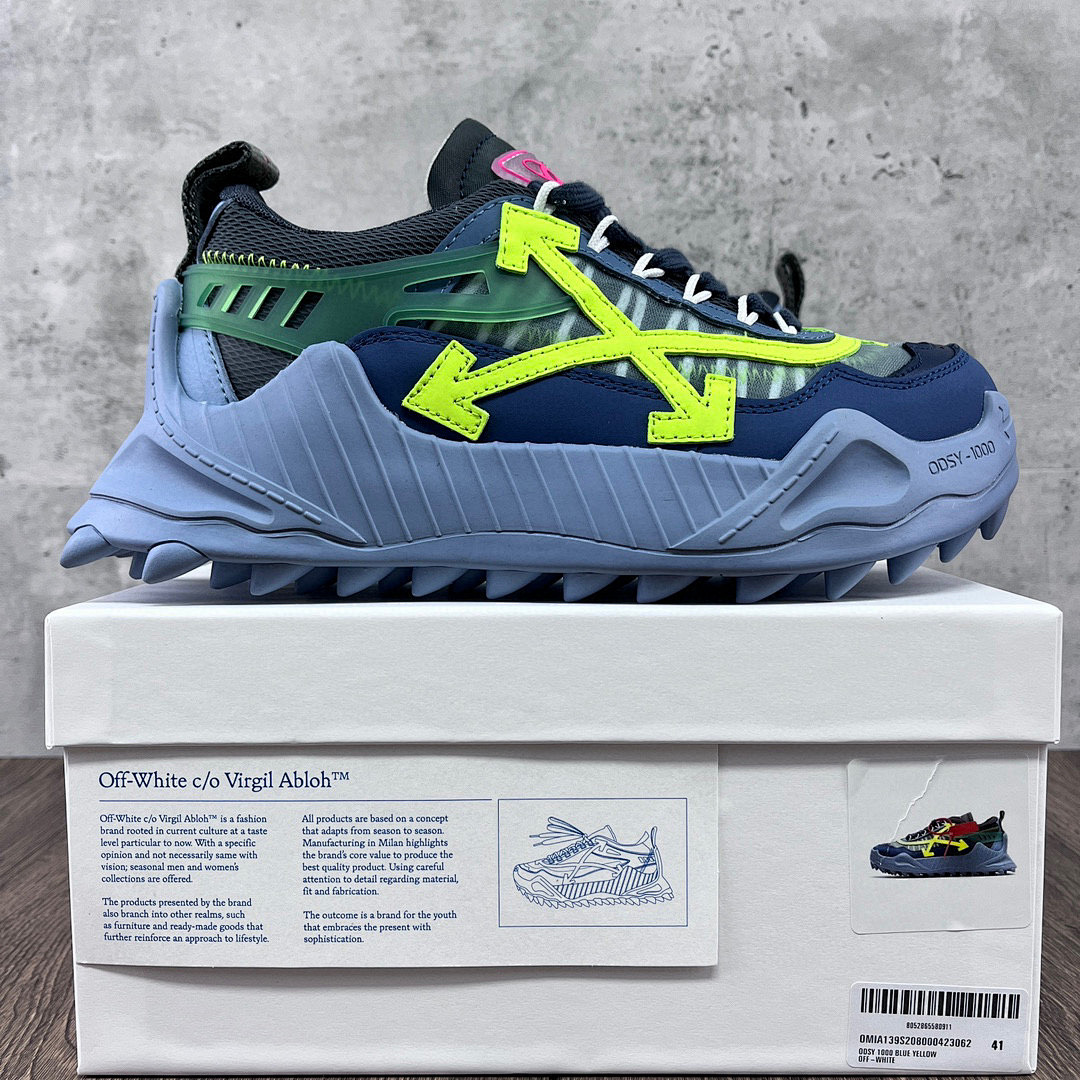 Off-White Odsy Blue Yellow S20