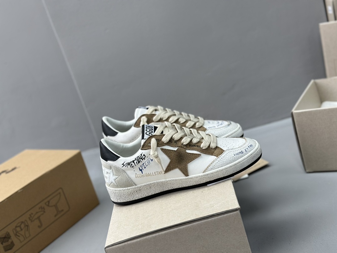 Golden Goose Deluxe Brand Brown Star (Black) - Image 6