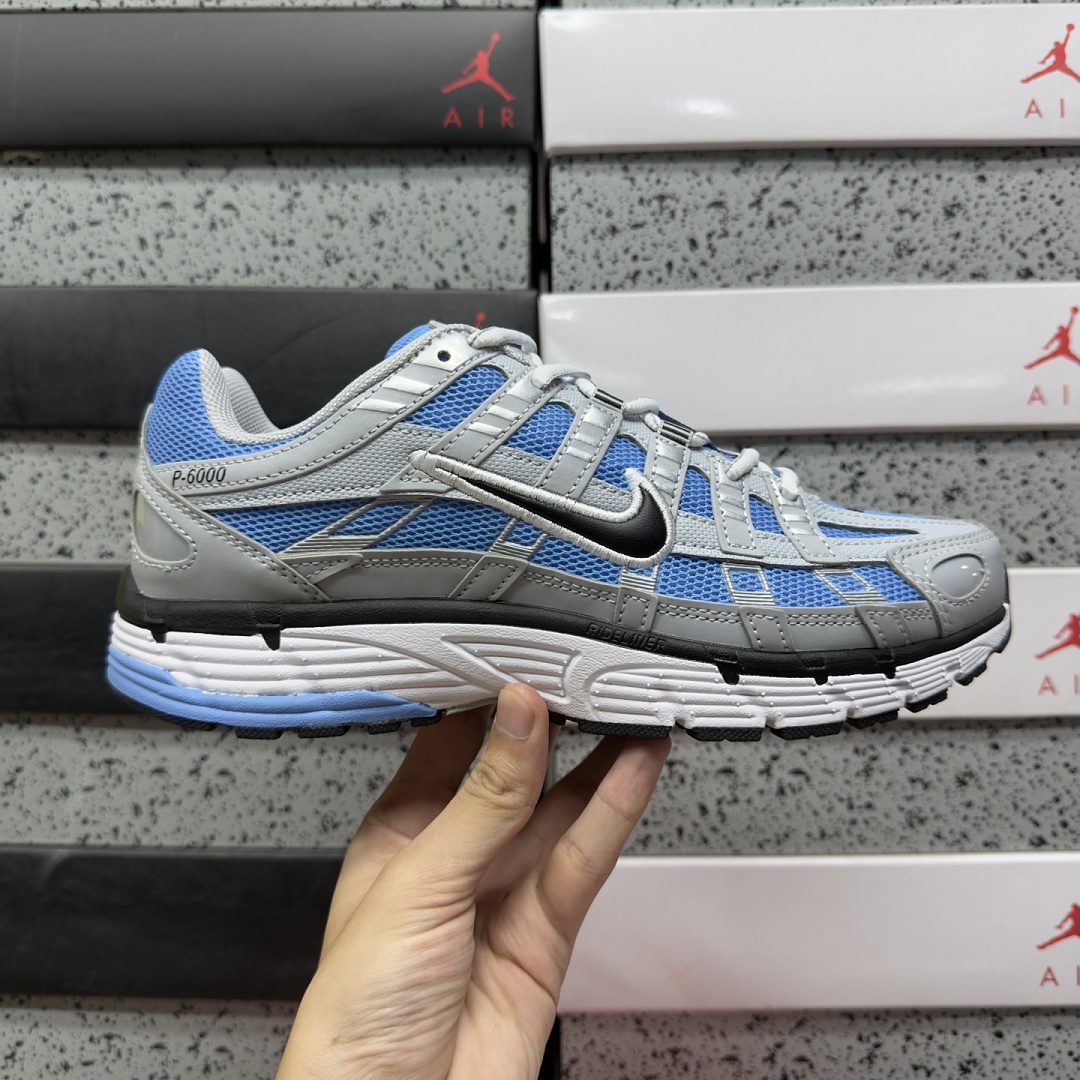 Nike P-6000 Wolf Grey University (Blue) - Image 2