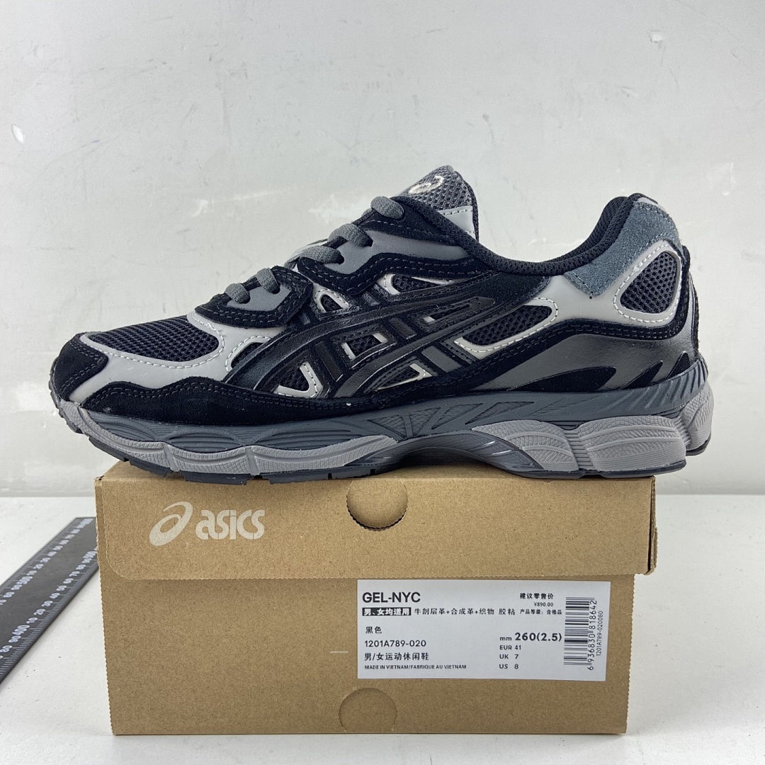 ASICS Gel-NYC Graphite Grey Black NYC - Image 3