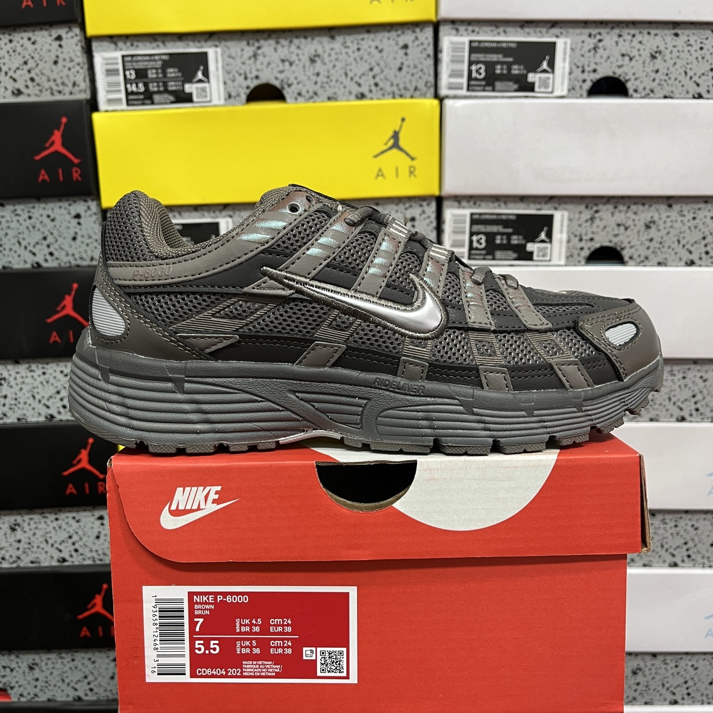 Nike P-6000 Cave Stone Medium Ash Flat Pewter (Metallic Silver) - Image 10
