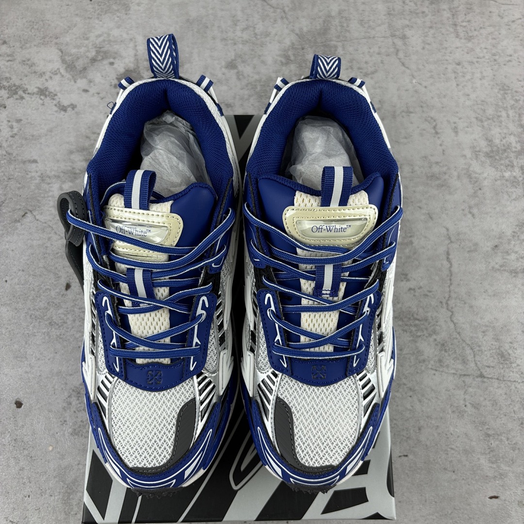 Off-White Be Right Back (White Blue Black) - Image 6