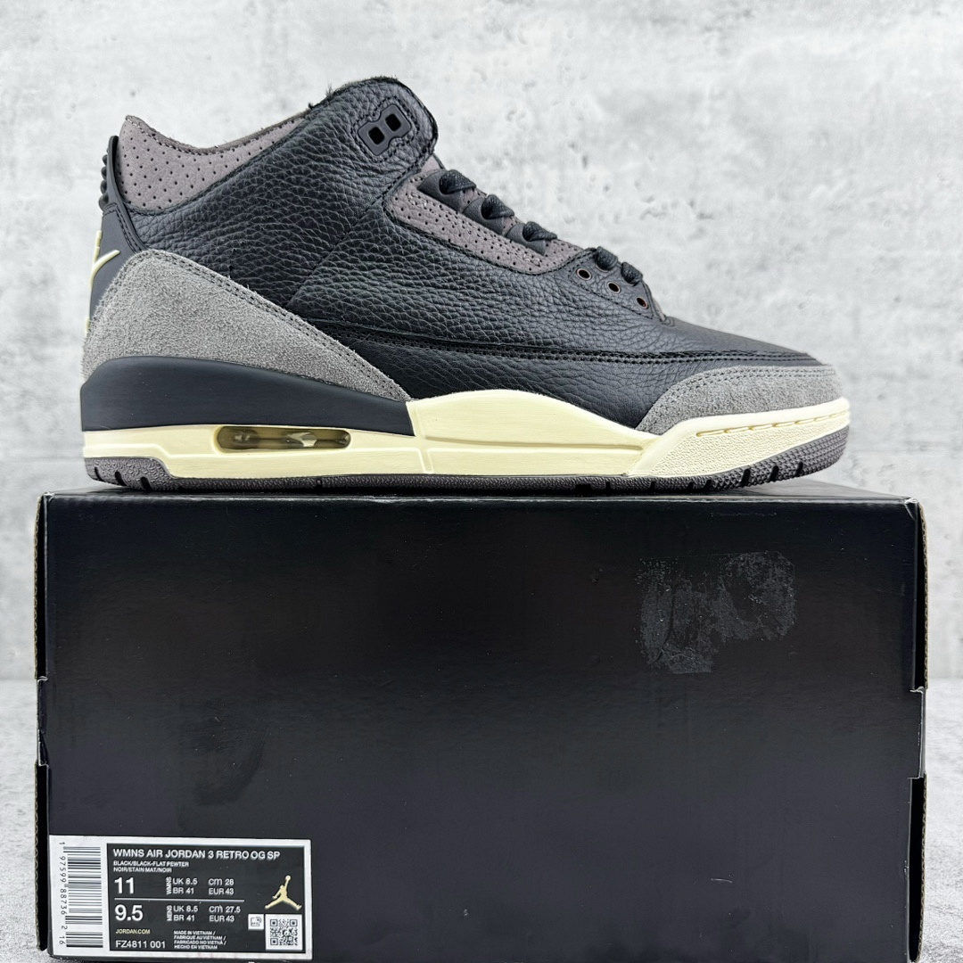 Nike Jordan 3 Retro OG SP A Ma ManiéRe Black Violet Ore