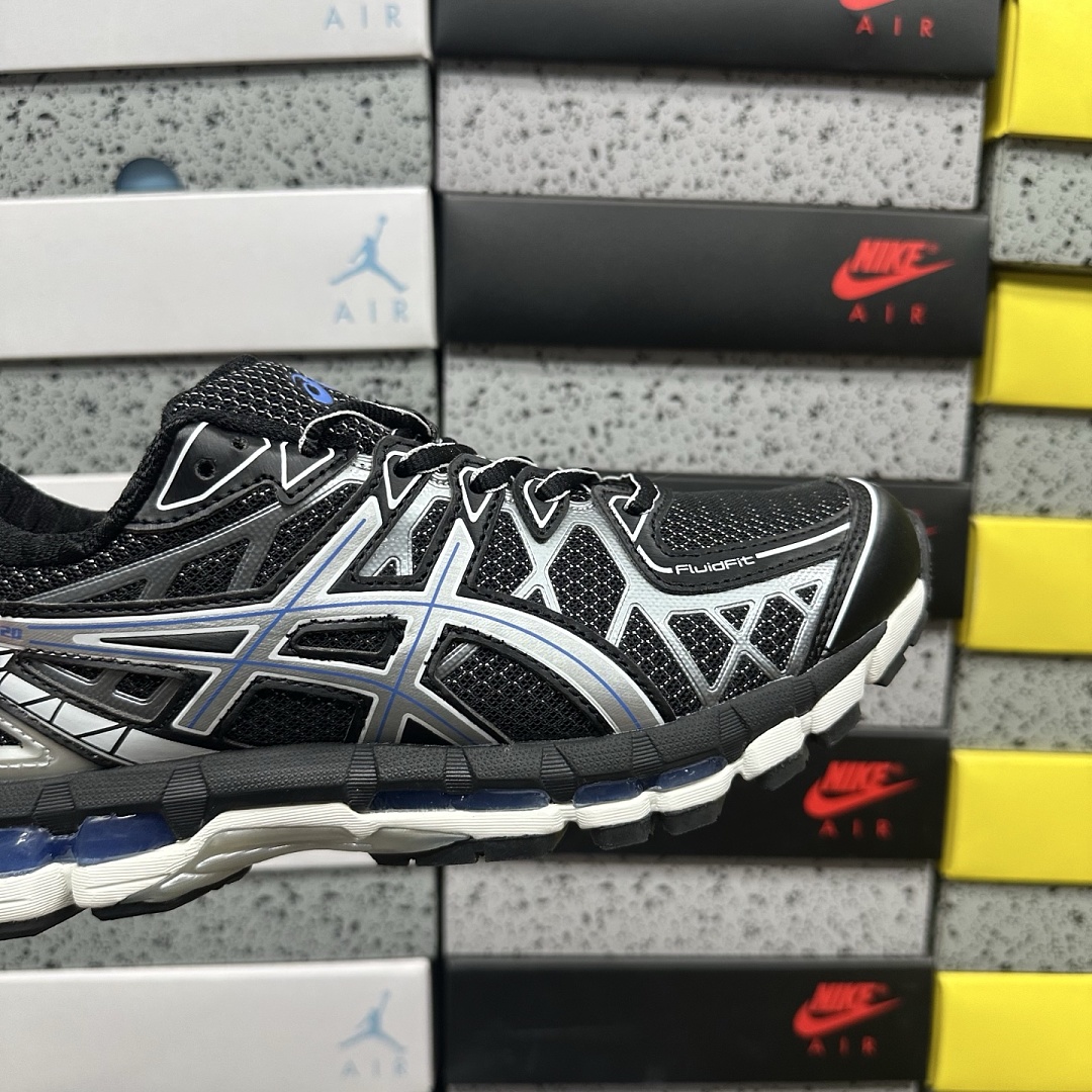 ASICS Gel-Kayano 20 (Black Pure Silver) - Image 5