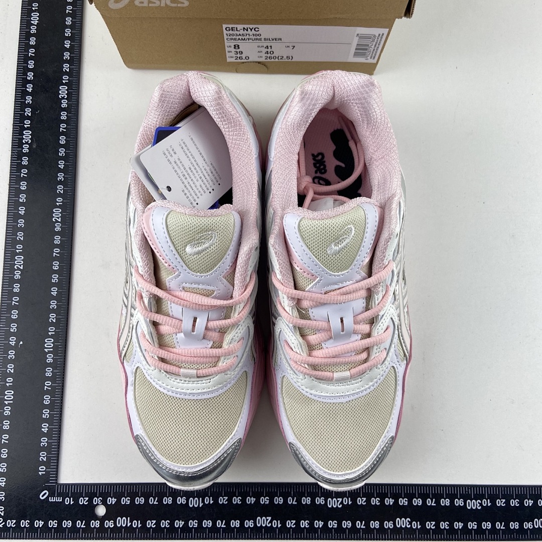 ASICS Gel-NYC Kicki Yang Zhang Pink Cream Pure Silver NYC - Image 8