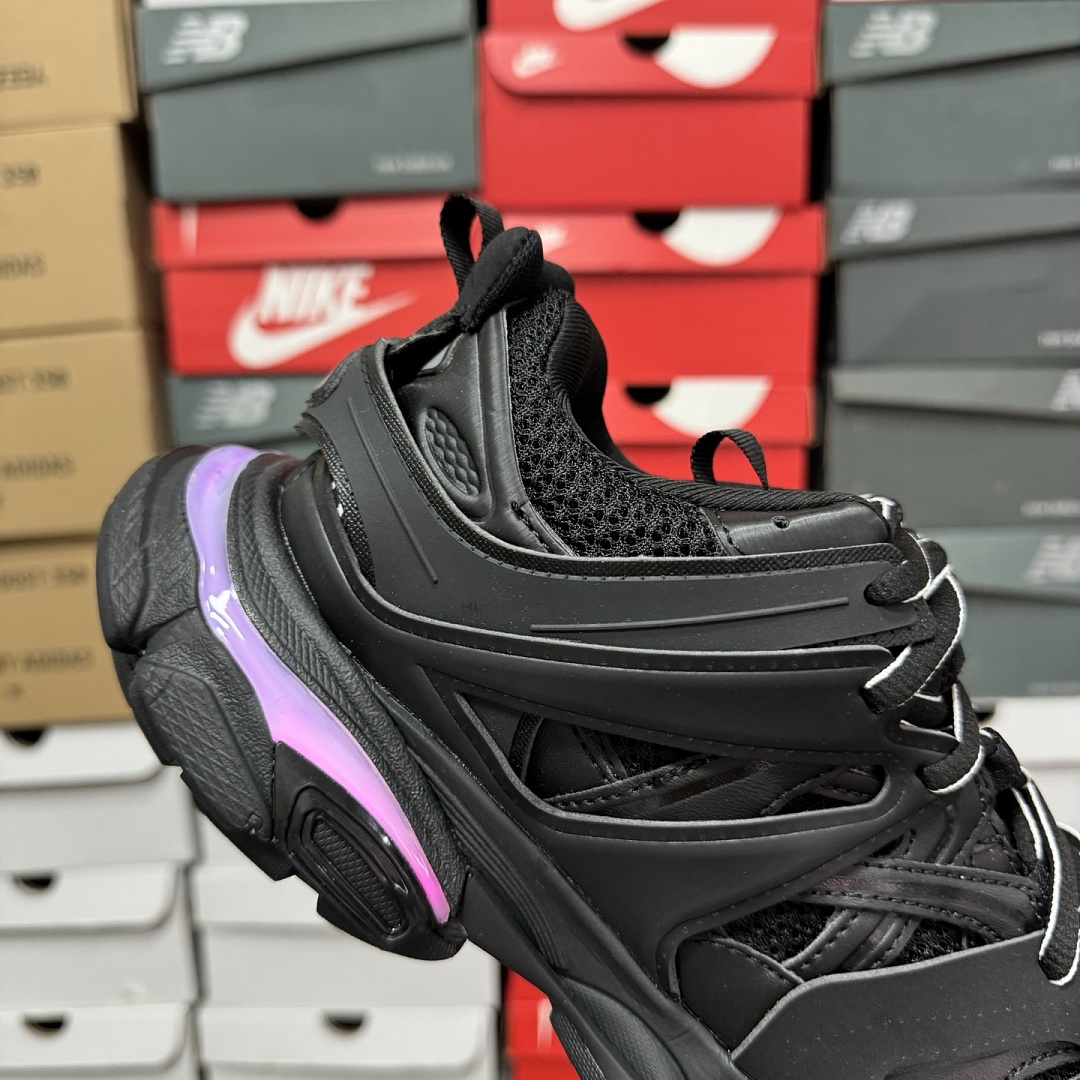Balenciaga BLCG Track LED (Black) - Image 2