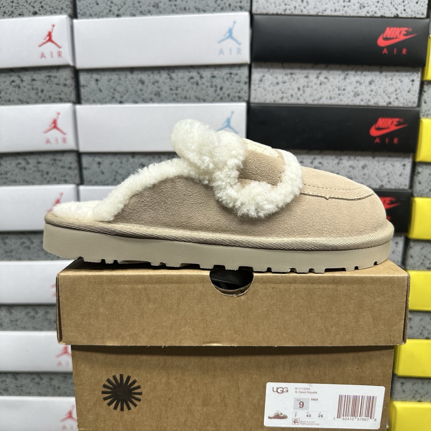 UGG Classic Half Embroidered Khaki -5095 - Image 10