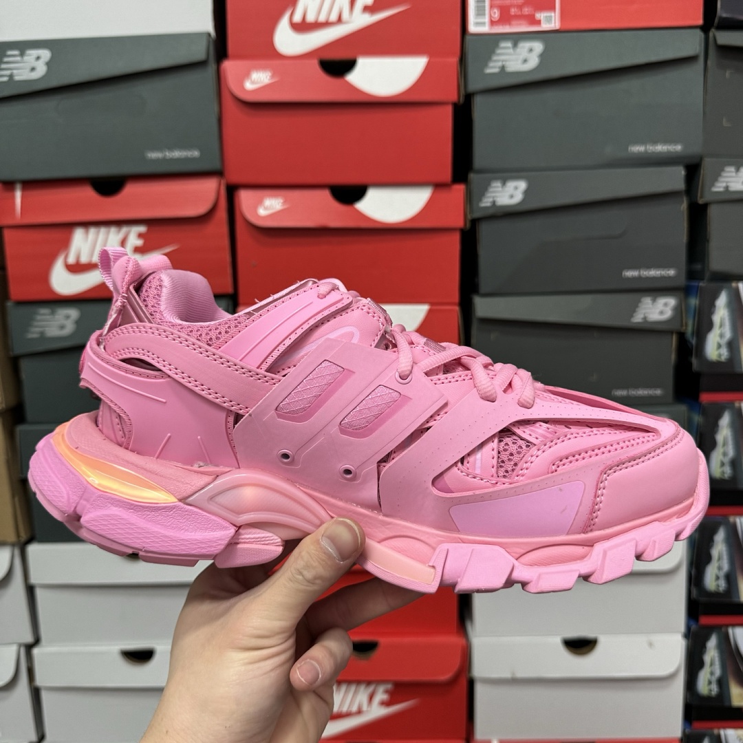 Balenciaga BLCG Track LED (Plum Red) - Image 8