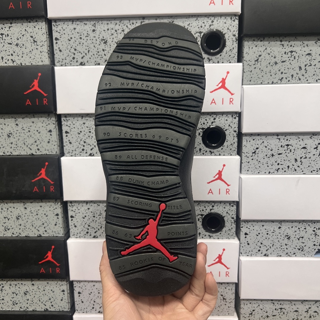 Nike Jordan 10 Retro Shadow HJ6779-001 (Grey) - Image 4