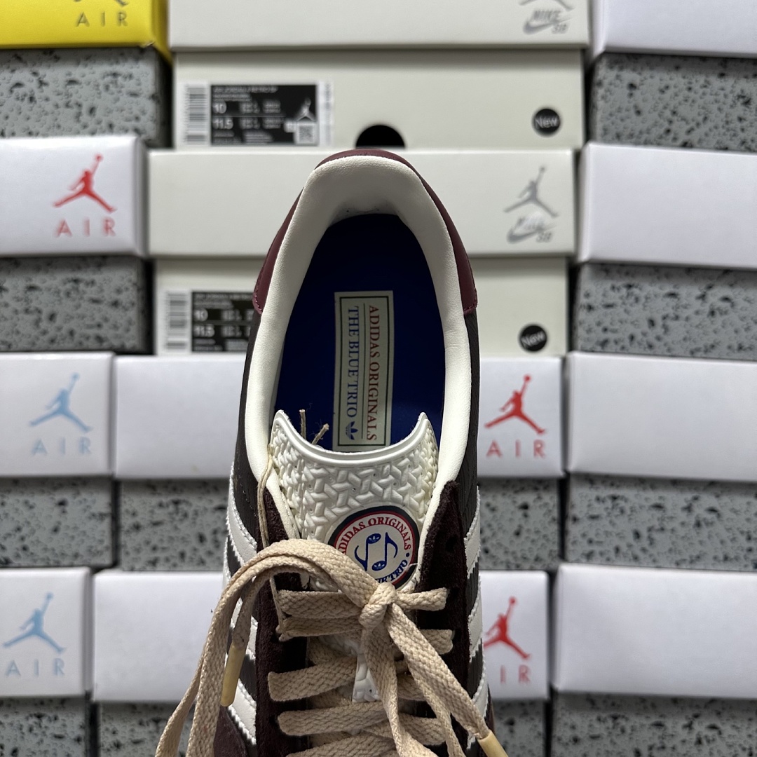 Adidas Gazelle Indoor The Blue Trio Bronze Light Brown JP5671 - Image 3
