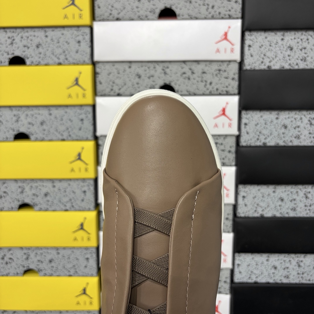 Zegna Deerskin Triple Stitch (Coffee) - Image 6