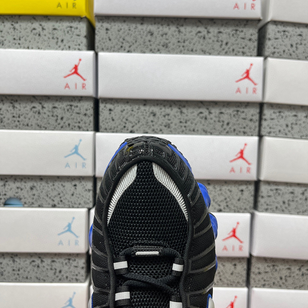 Nike Shox TL Black Racer Blue Metallic Silver CN0151-004 - Image 9