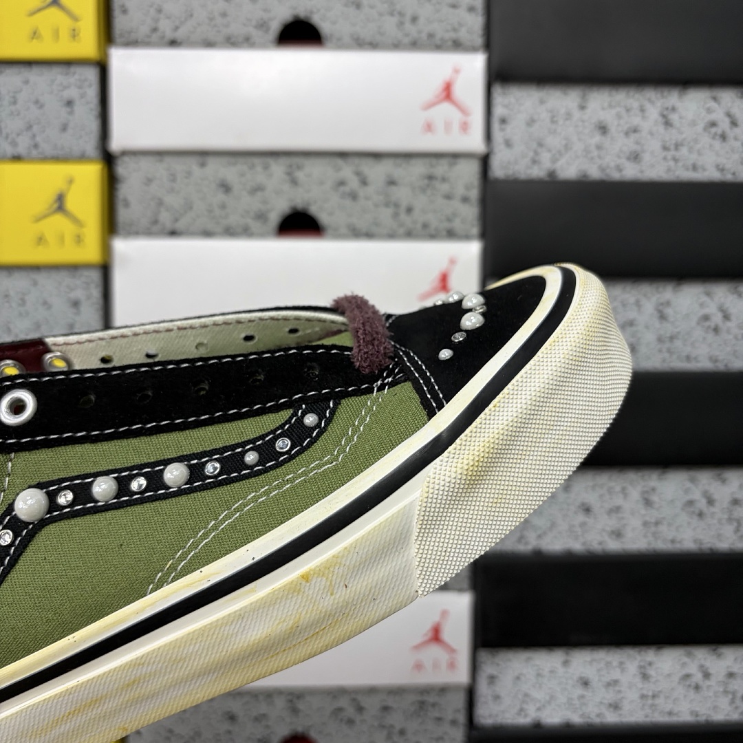 Vans OTW Old Skool Reissue 36 Satoshi Nakamoto Pearlized Army V - Image 3