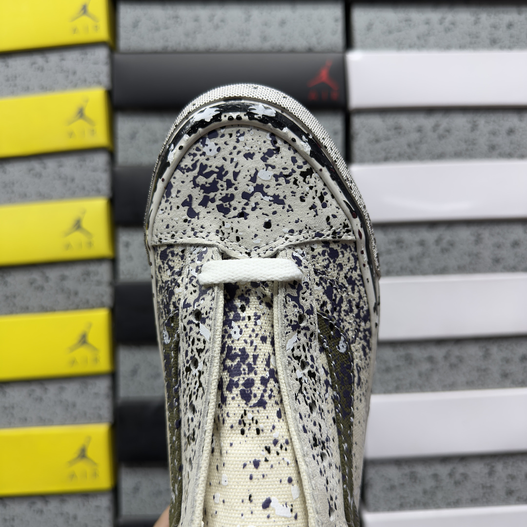Vans Premium Old Skool 36 Paint Splatter Turtledove V - Image 2