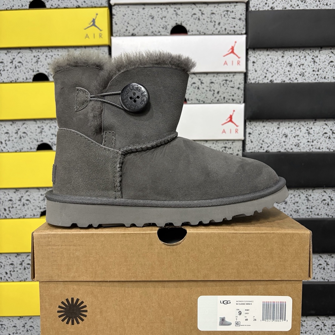 UGG Classic 3352 Buckle Mid Grey -6422