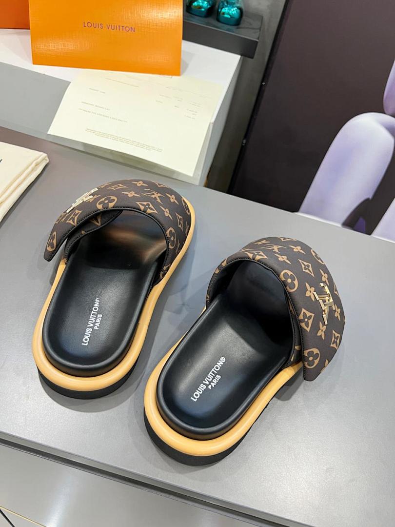 Louis Vuitton Velcro Slippers - Image 5