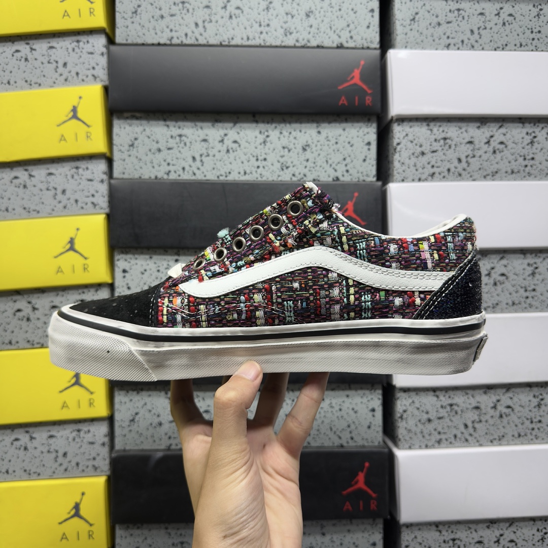 Vans Premium Old Skool Charms (Black Grey) - Image 2