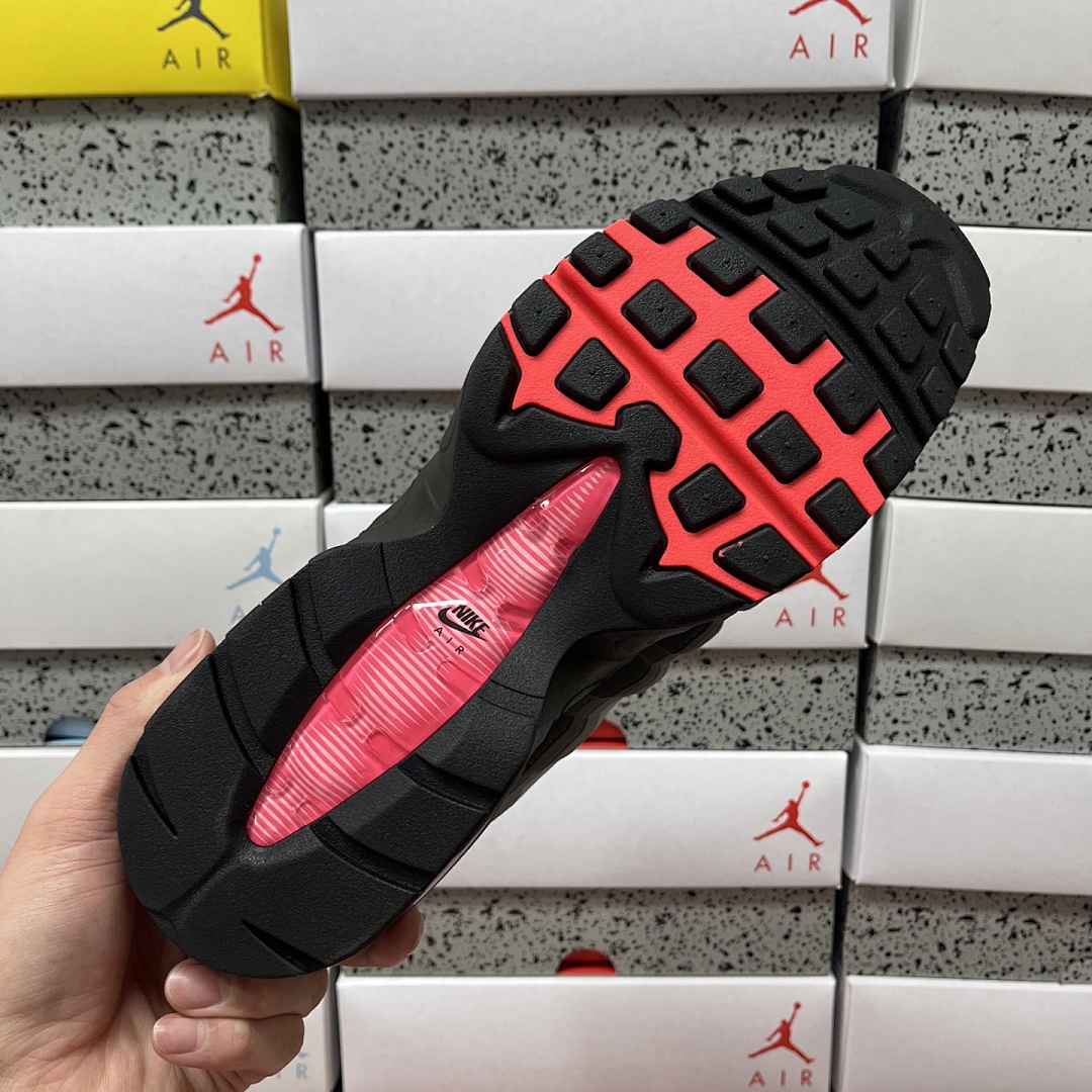 Nike Air Max 95 OG Big Bubble Solar Red 2.0 - Image 4