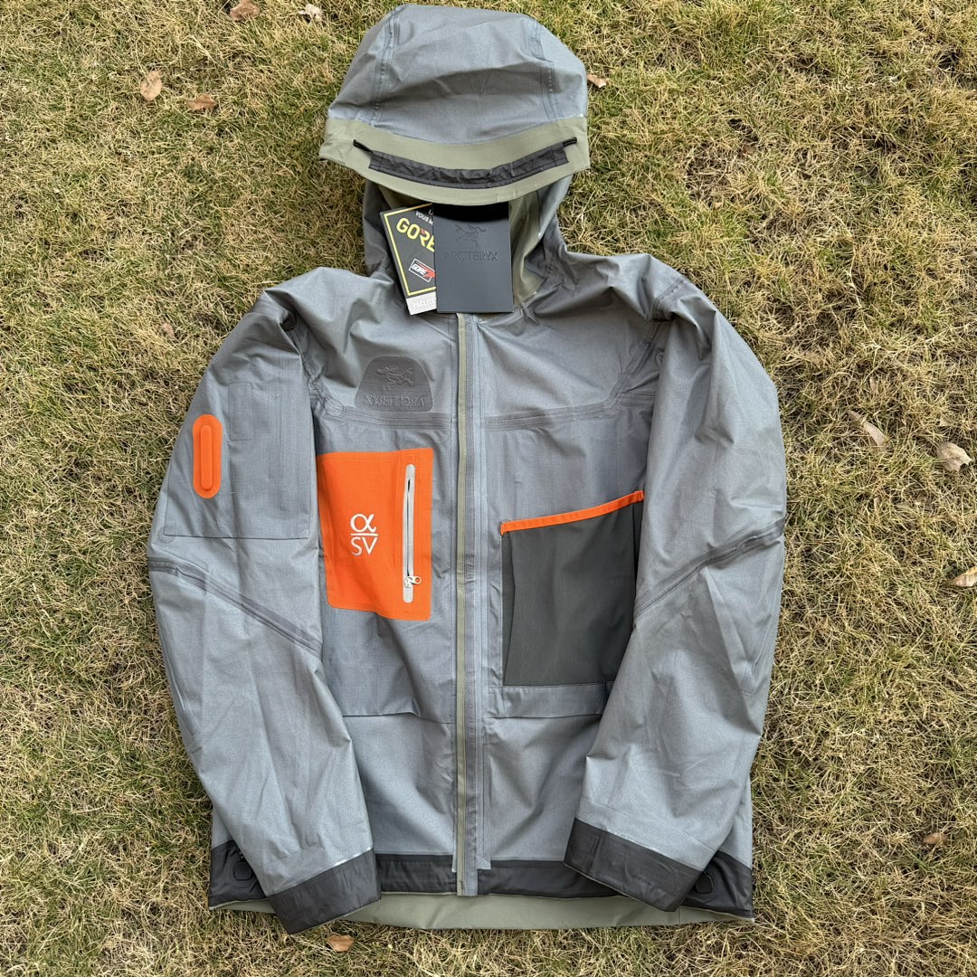 Arc'teryx Alpha Jacket 6 Forage/Grey Gen (Grey SV) - Image 20