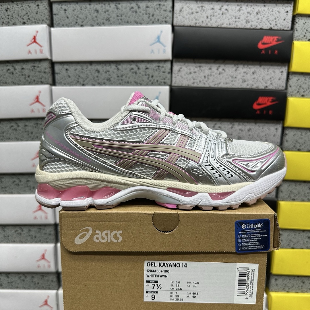 ASICS Gel-Kayano 14 Unlimited Pack White Fawn