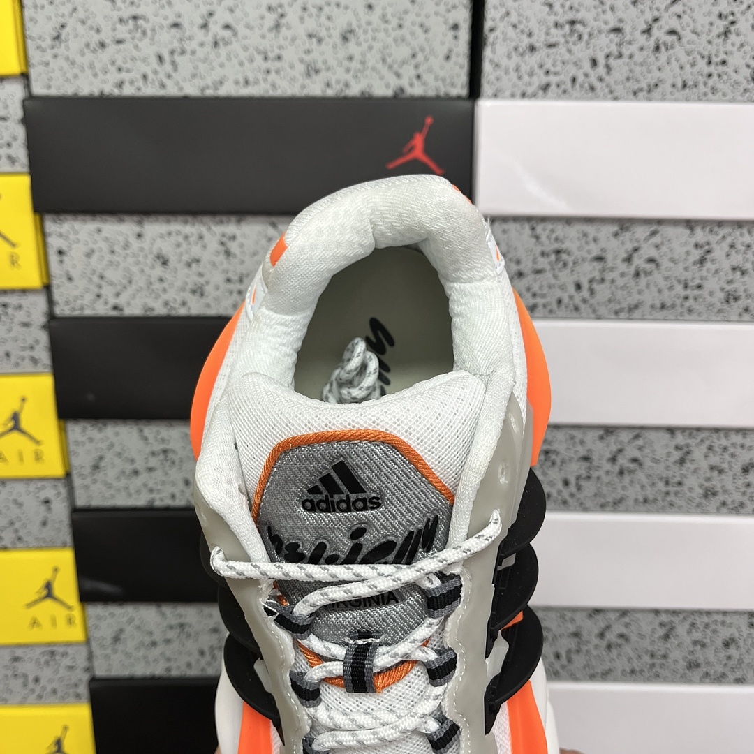 Adidas Adistar Jellyfish Pharrell Williams Focus (Olive Orange) - Image 6