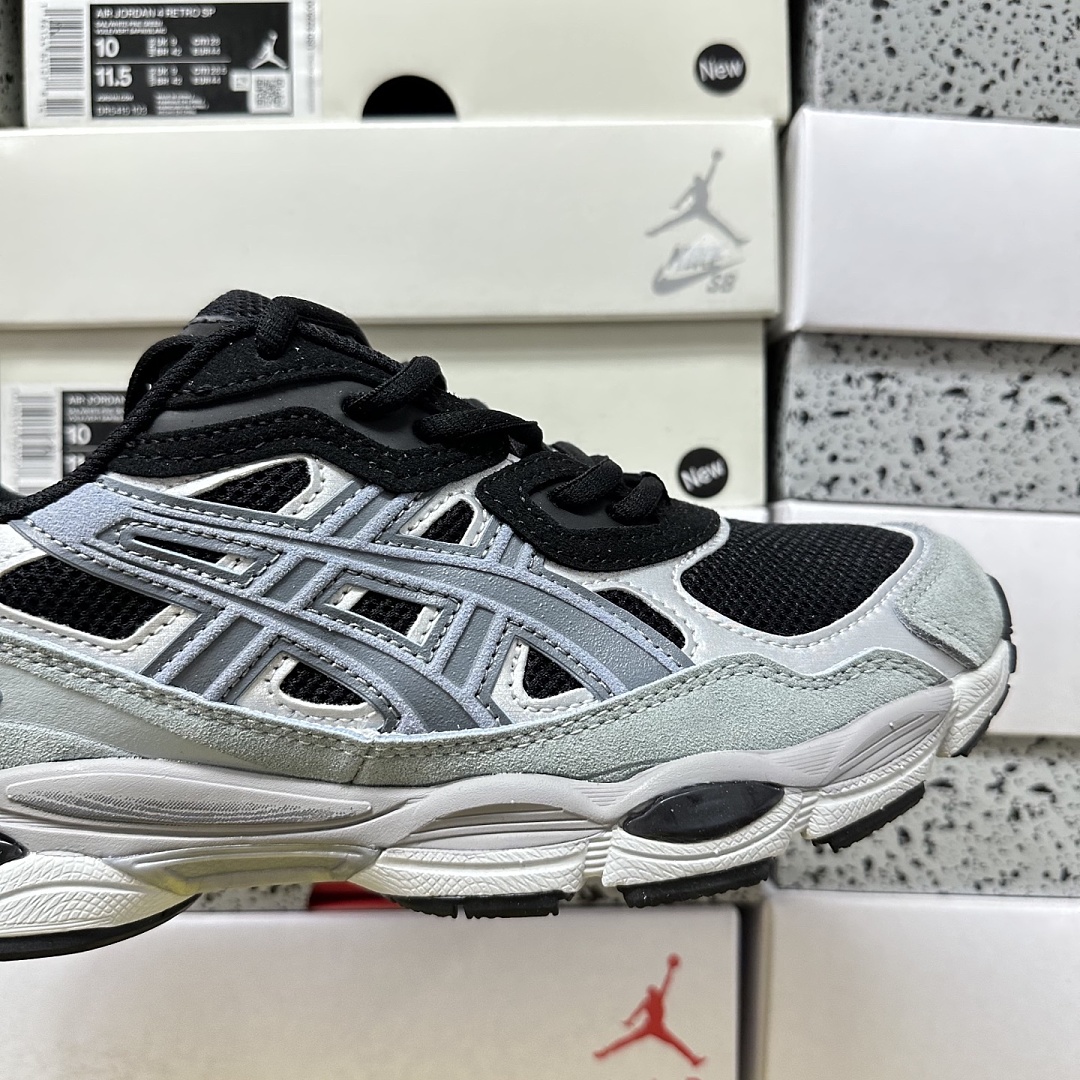 ASICS Gel-NYC Black Fjord Grey 1203A383-003 - Image 5
