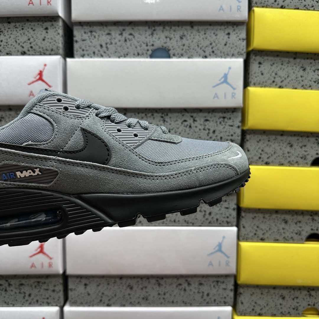 Nike Air Max 90 Smoke Grey Light Photo (Blue) - Image 5