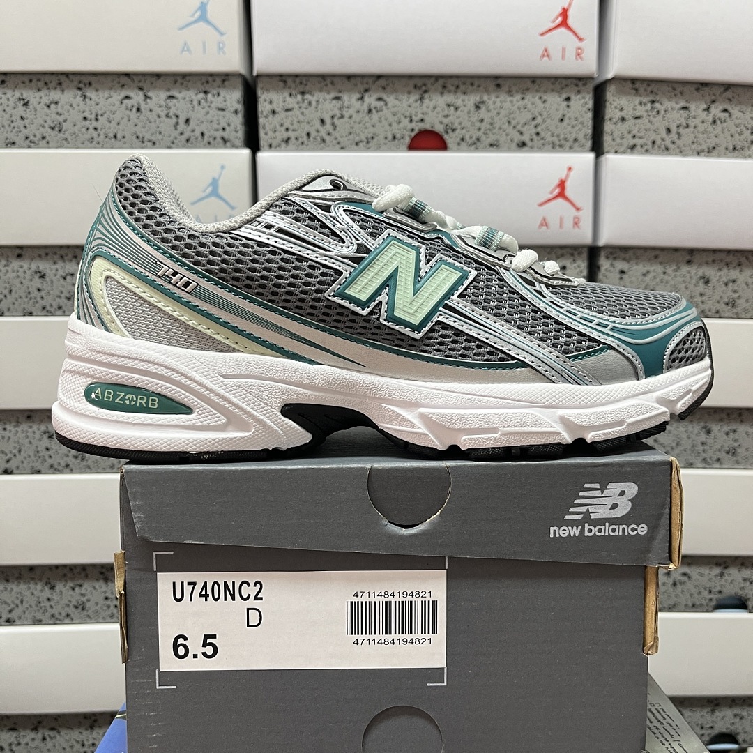 New Balance 740V2 Silver Metallic New Spruce