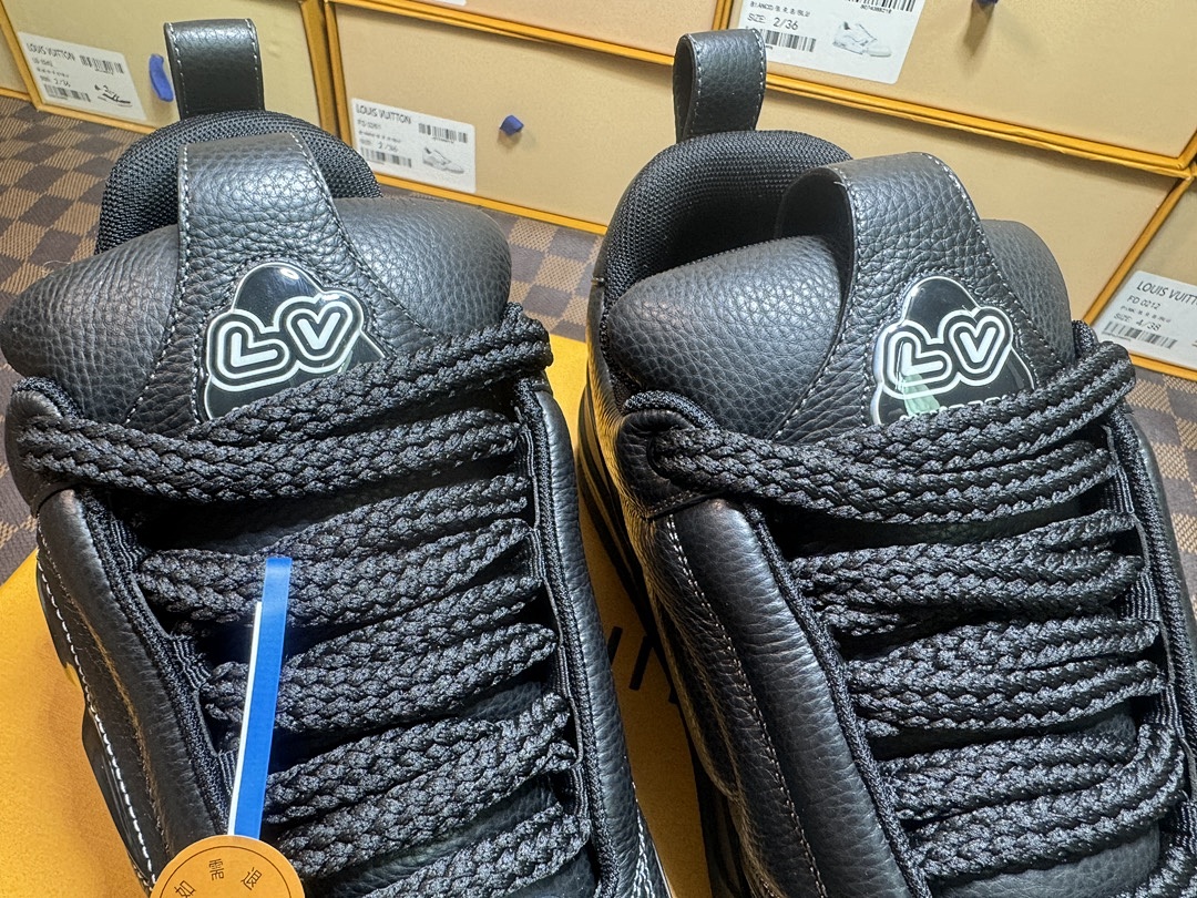 Louis Vuitton LV SkateBlack Sports Shoes - Image 3