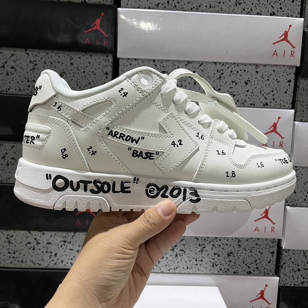 Off-White Out Of Office OOO Low Tops - Image 5