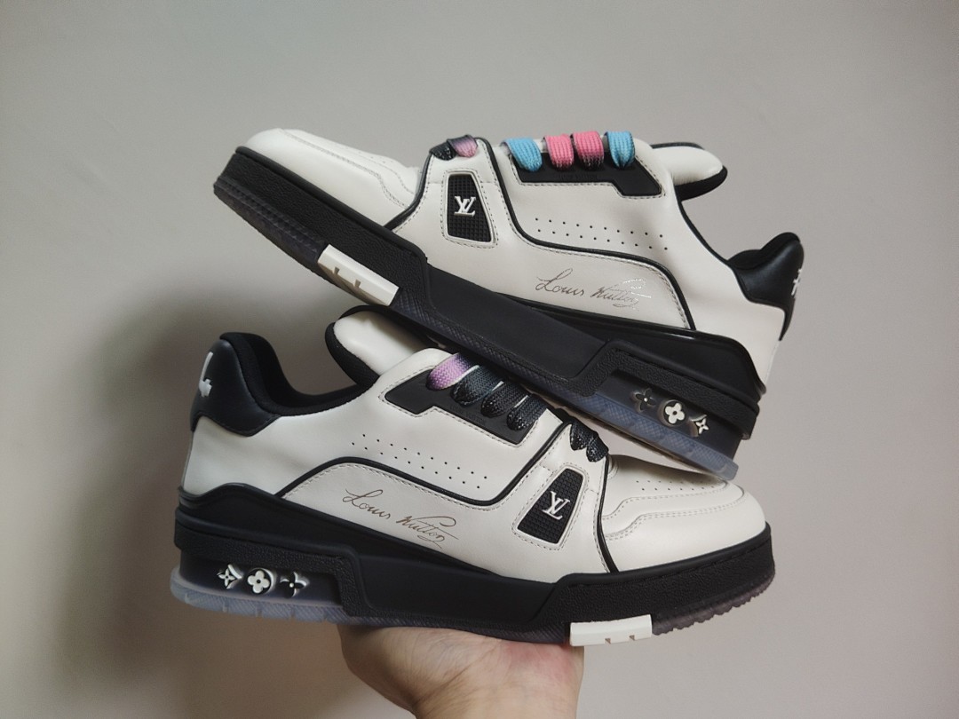 Louis Vuitton LV Trainer (Black White)
