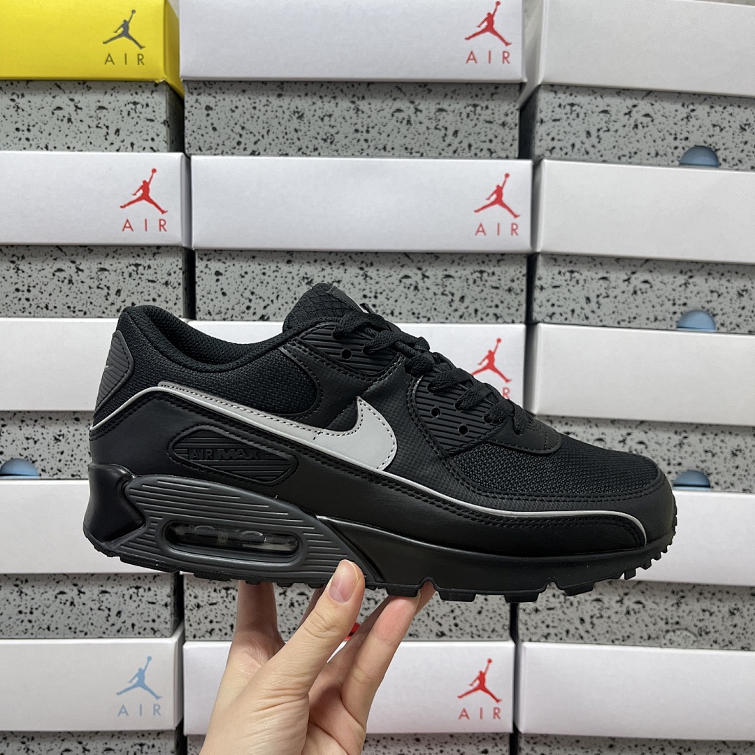 Nike Air Max 90 Premium Black Reflective - Image 8
