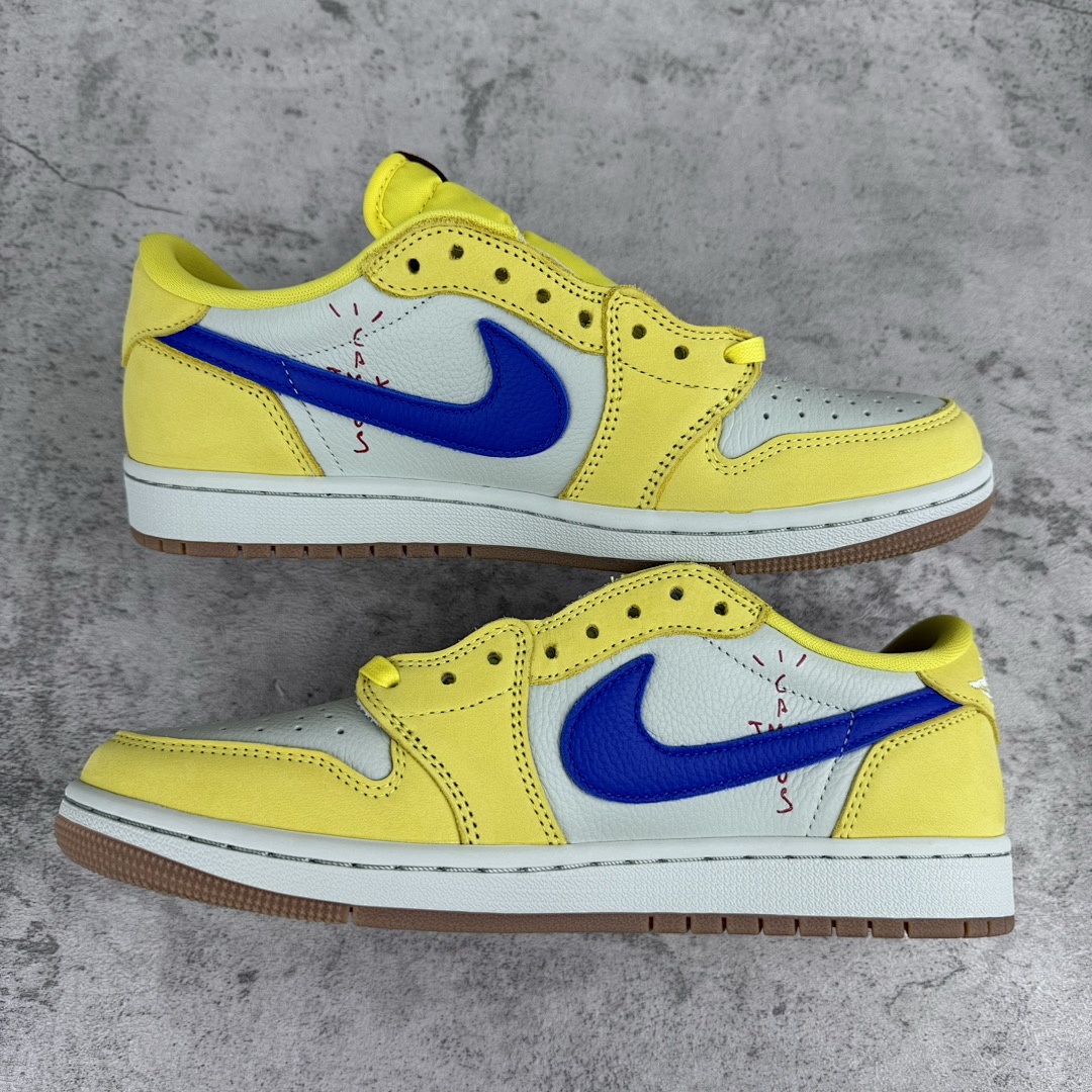 Chanel Jordan 1 Retro Low OG SP Travis Scott Canary (Women's) - Image 2