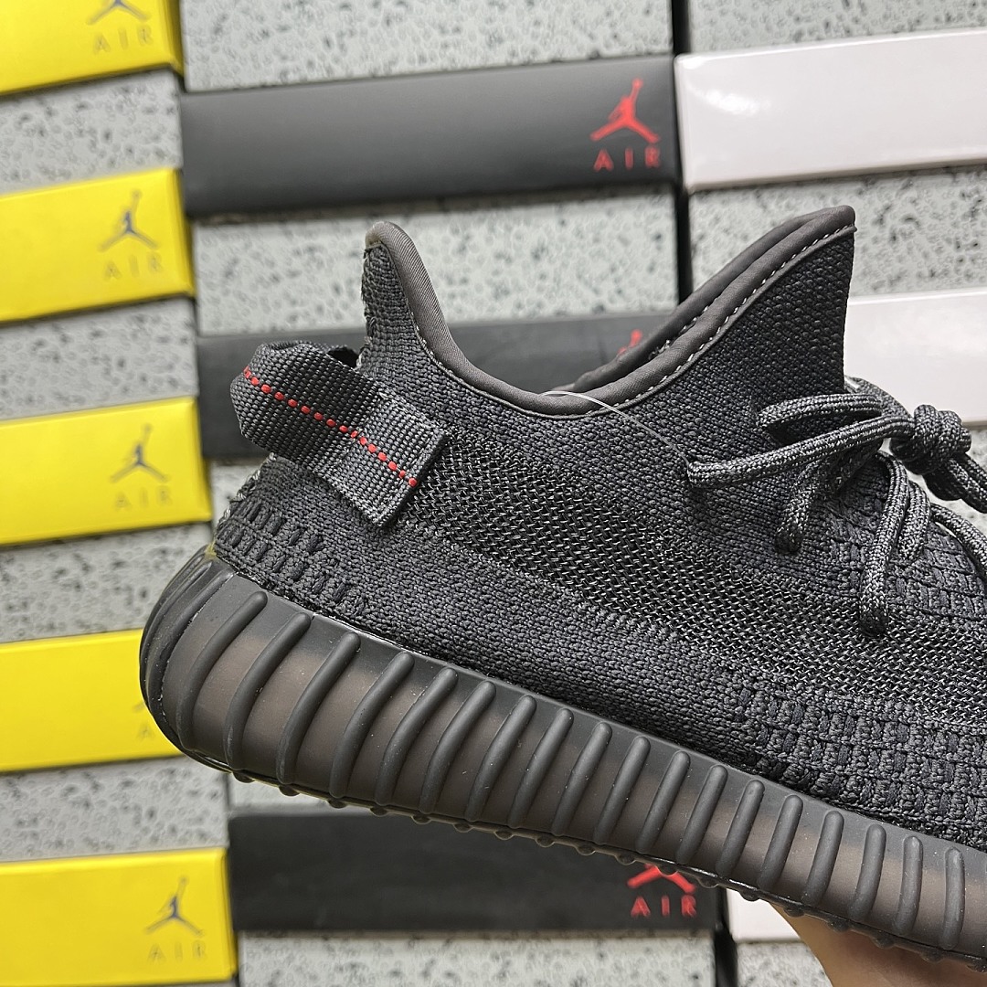 Adidas Yeezy Boost 350 V2 Black (Non-Reflective) - Image 4