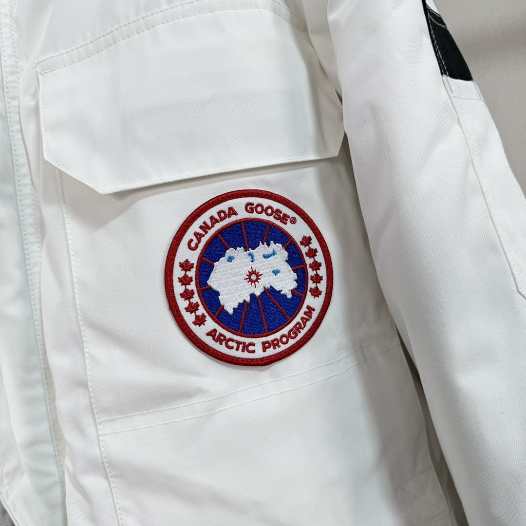 Canada Goose Parka 65 (Triple White) - Image 4