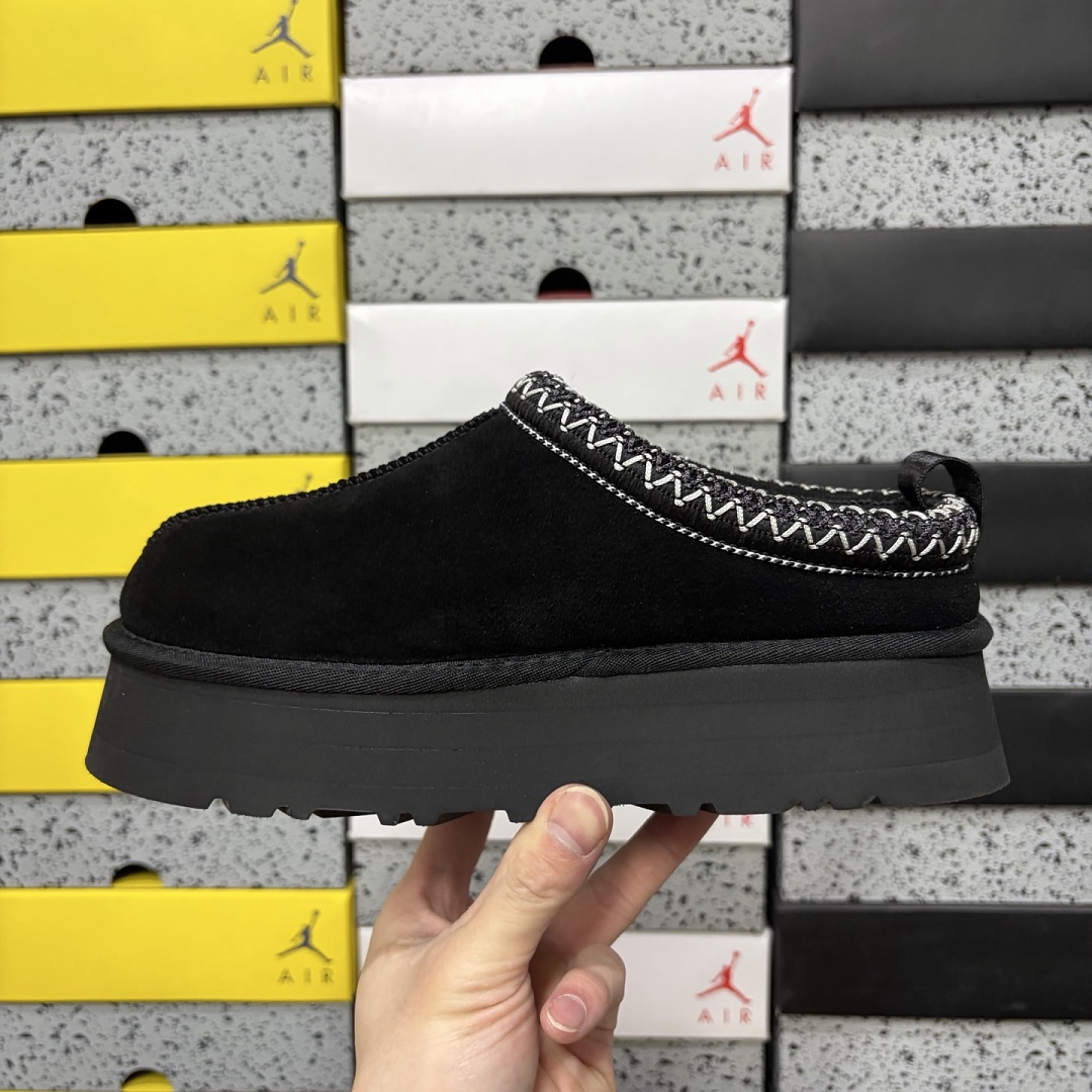 UGG Tazz Thick Sole Loafers / Ethnic Black -2553 - Image 7