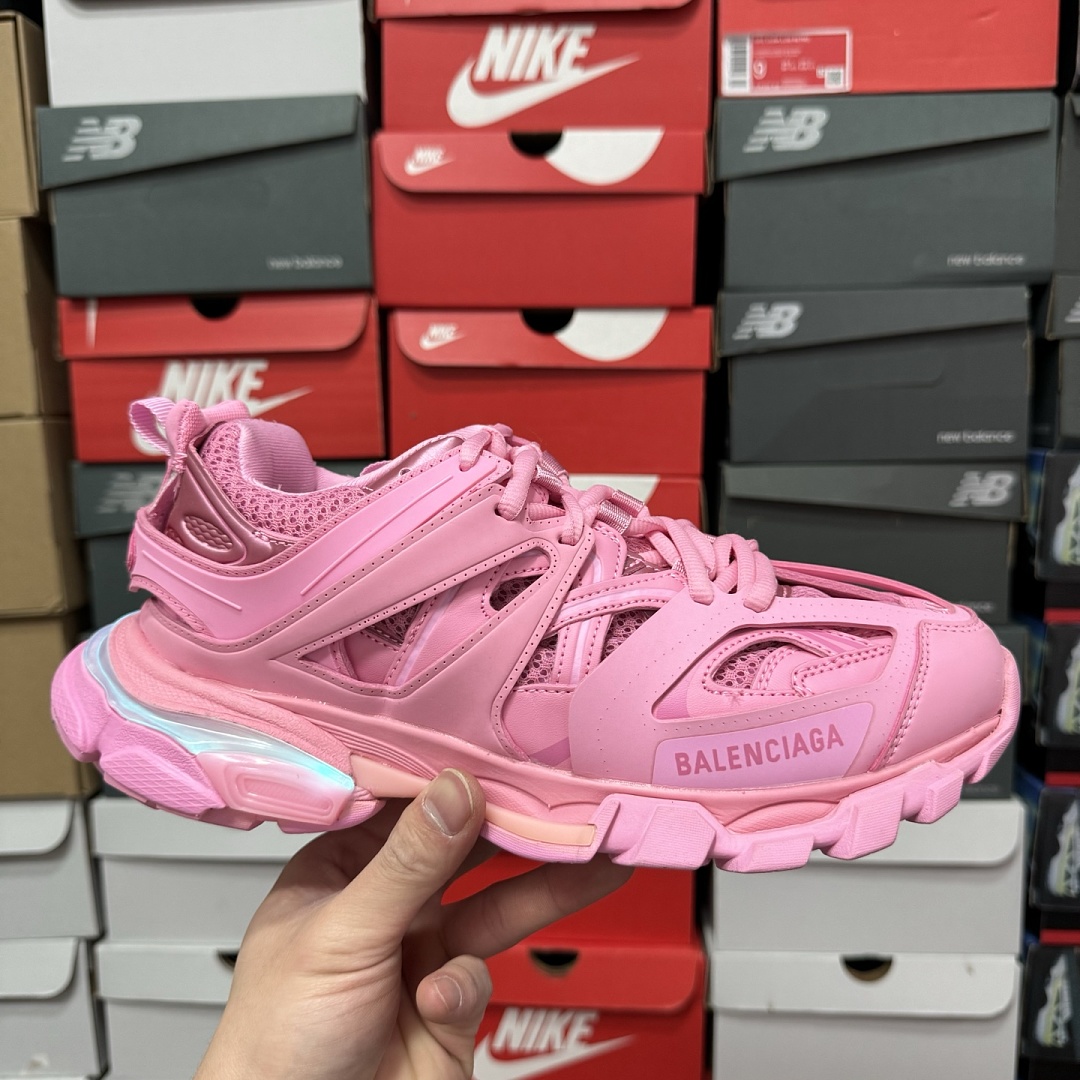 Balenciaga BLCG Track LED (Plum Red) - Image 2