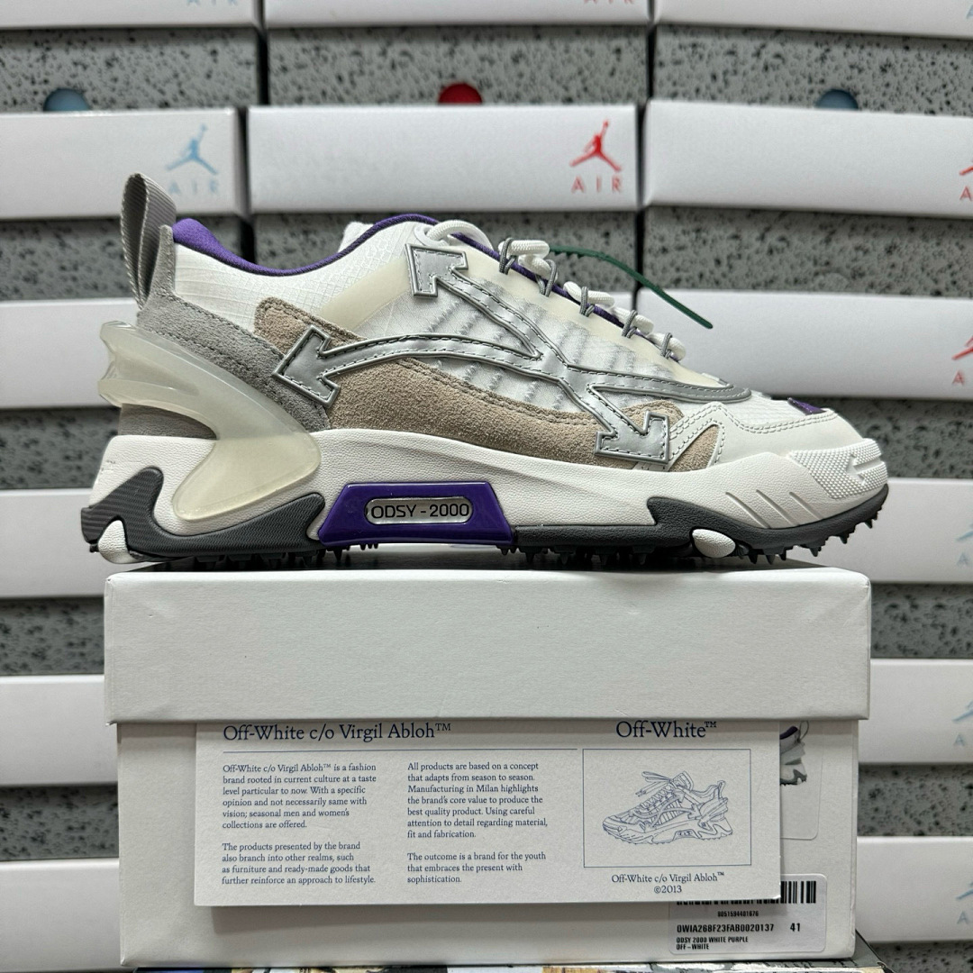 Off-White ODSY-2000 Sneaker (White Purple)