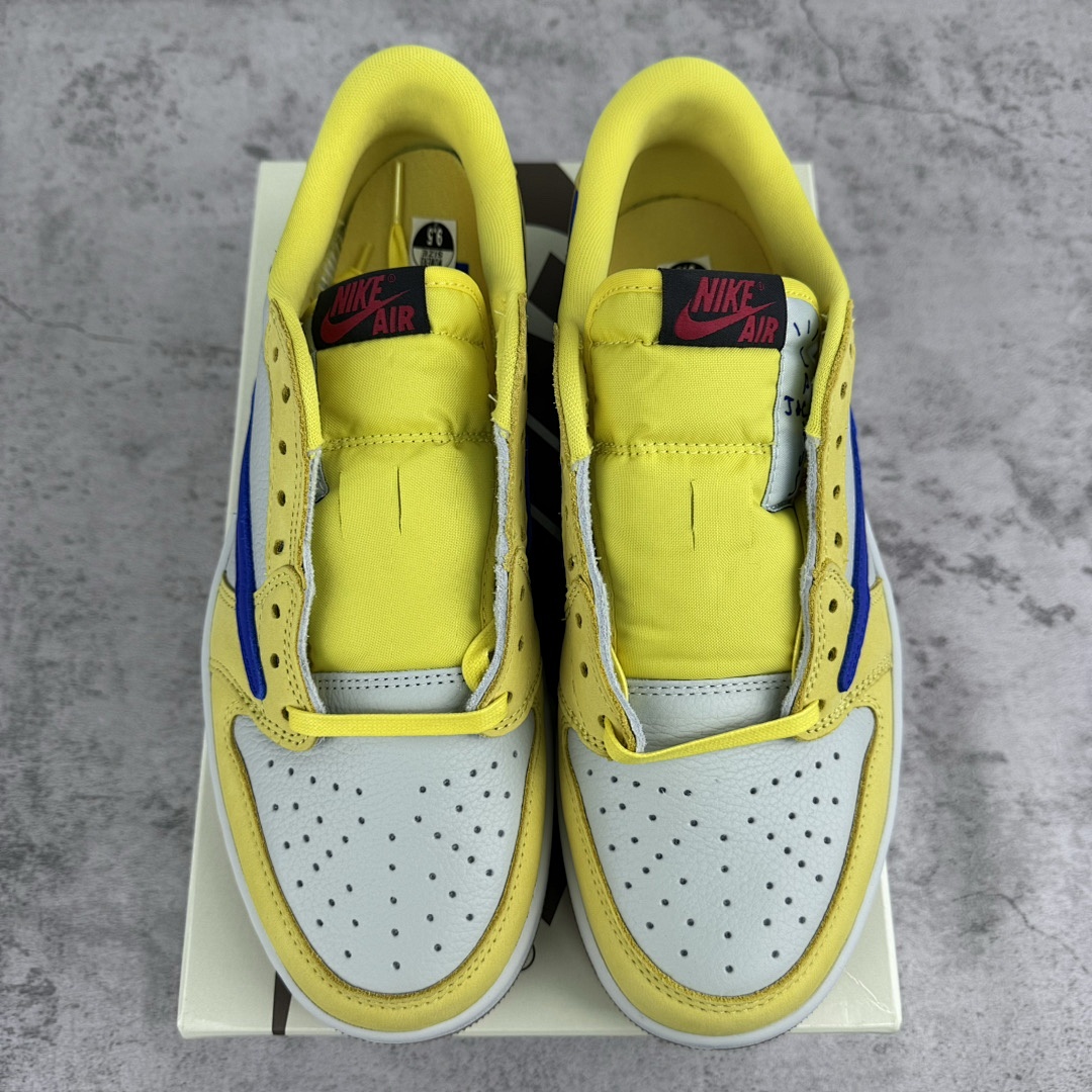 Chanel Jordan 1 Retro Low OG SP Travis Scott Canary (Women's) - Image 4