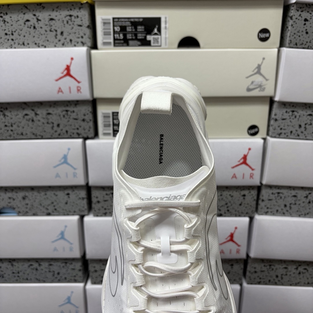 Balenciaga Anatomic Runner RN 9000 (Triple White) - Image 6