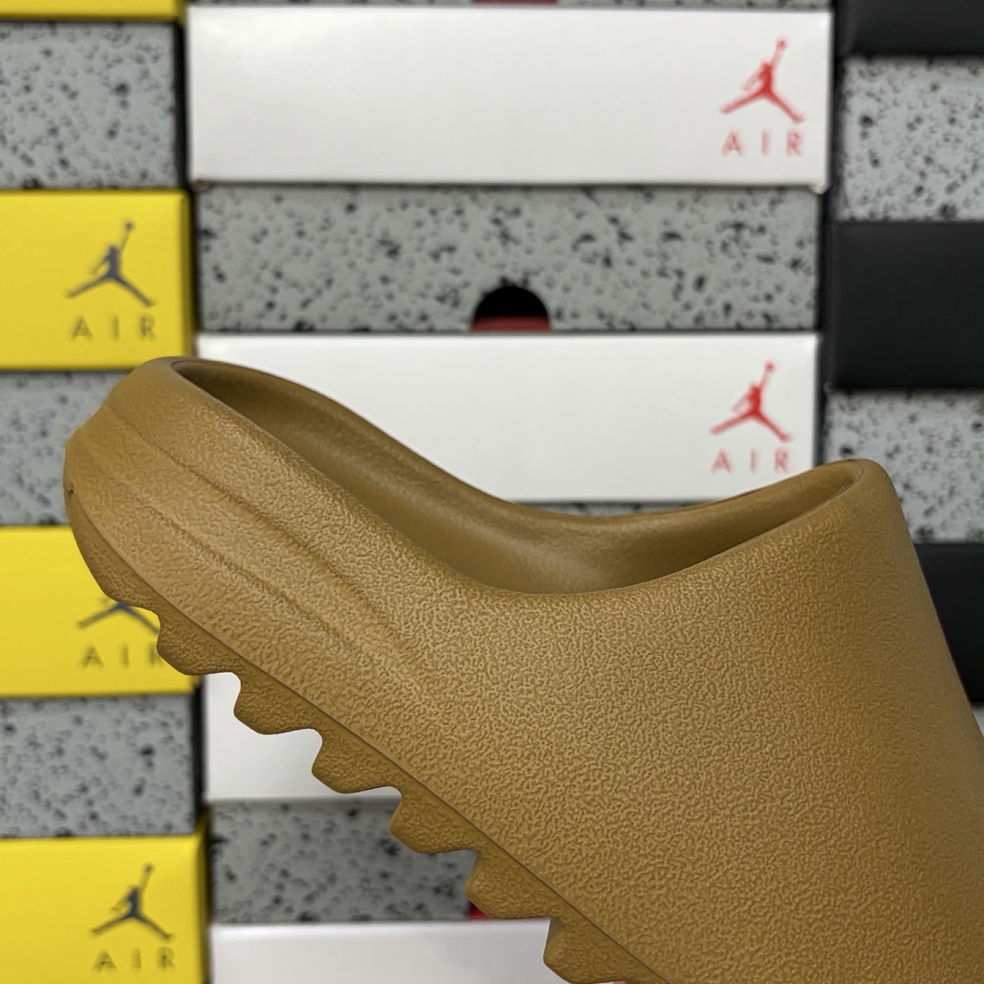Adidas Yeezy Slide Ochre Slides Military Brown (Matte) - Image 6