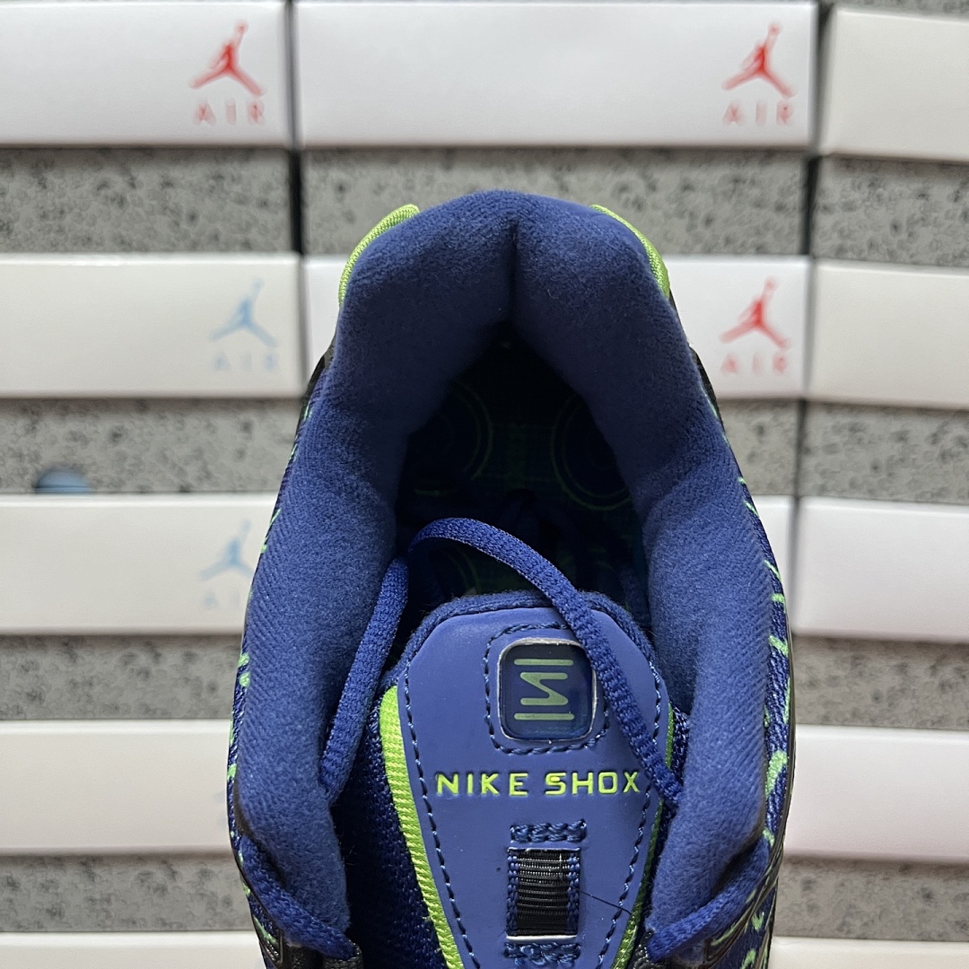 Nike Shox TL Mini Swoosh Obsidian Black Volt - Image 6