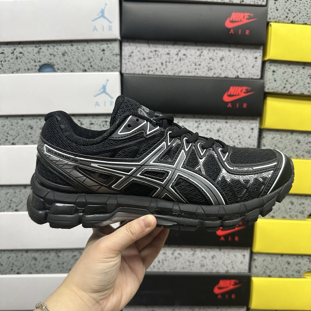 ASICS Gel-Kayano 20 Black Clay (Grey) - Image 9