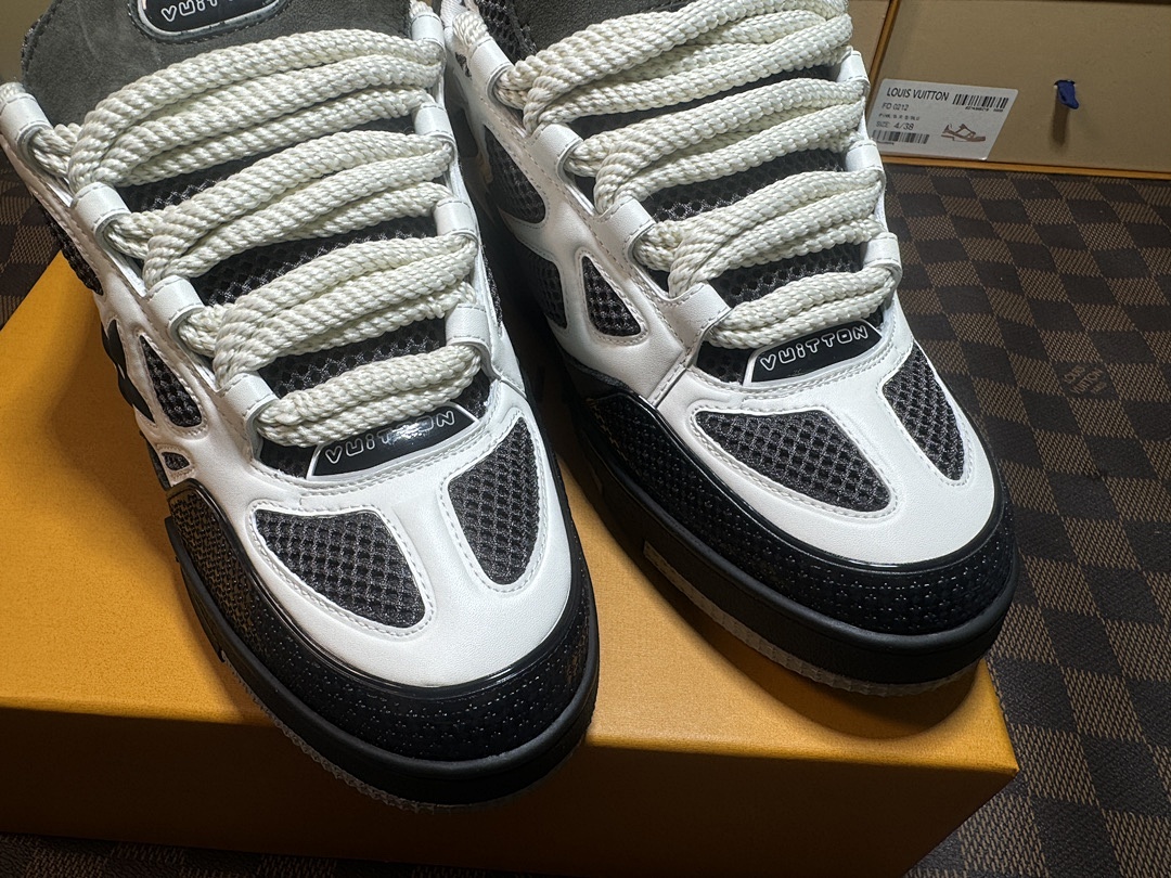Louis Vuitton LV Skate Grey Sports Shoes - Image 4